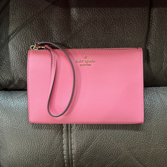 Kate spade blossom pink tote with matching wallet - Picture 10 of 13